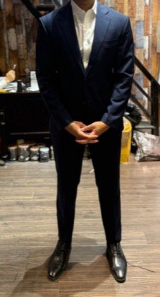 Clothes made at Tailor Bros, photo by a customer (N G)