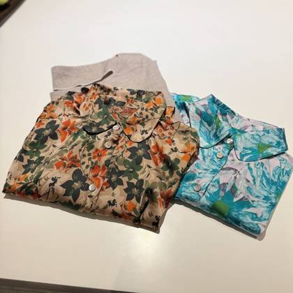Clothes made at Tailor, photo by a customer (Aized Noor)