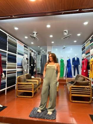 Clothes made at Tailor, photo by a customer (Emily Binnington)