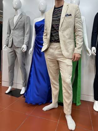 Clothes made at Tailor, photo by a customer (Alexander L)
