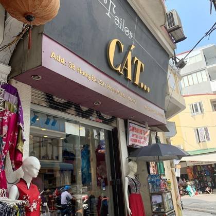 Clothes made at Tailor Cát, photo by a customer (Ginger88)