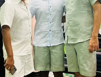 Clothes made at Tailor Phuong Can, photo by a customer (Anirudh Dalmia)