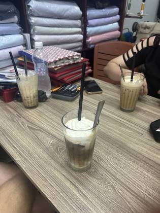 Clothes made at Tailor Phuong Can, photo by a customer (Mae)