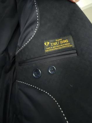 Clothes made at Tailor Thu 506, photo by a customer (Manu Gosraider)