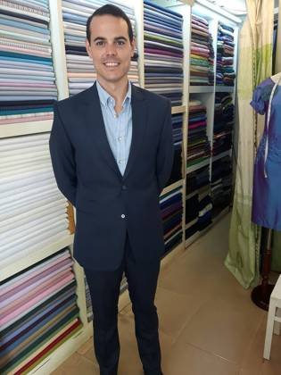 Clothes made at Tâm Silk Tailor, photo by a customer (Jose A)