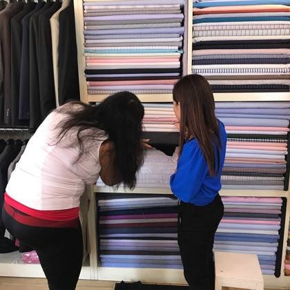 Clothes made at Tâm Silk Tailor, photo by a customer (CtheGlobe77)