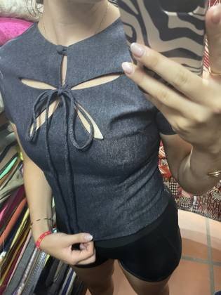 Clothes made at TaTa Tailor (The counter No.05 Inside Hoi An Fabric Market), photo by a customer (Paula Andrizky)