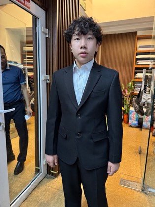 Clothes made at Thaicom, photo by a customer (Milan Ly)