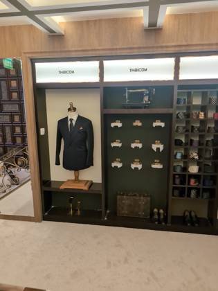 Clothes made at Thaicom Tailoring, photo by a customer (Lawrence S)