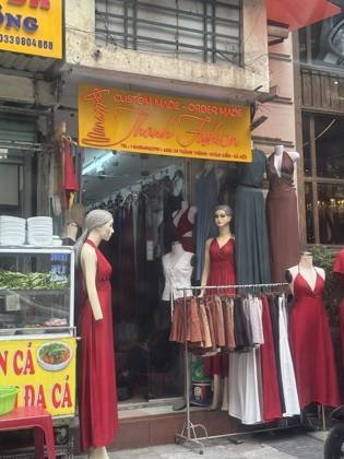 Clothes made at Thanh Fashion, photo by a customer (ela therese tan)