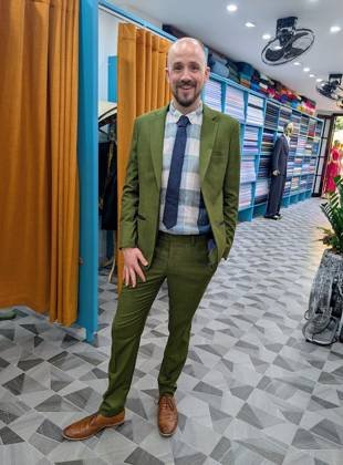 Clothes made at THAO Atelier, photo by a customer (Tjaart de Wit)