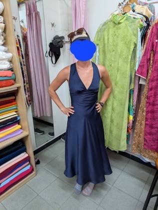 Clothes made at Thao Silk Tailor, photo by a customer (Allison Grajczyk - Jelinski)