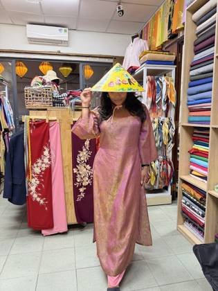 Clothes made at Thao Silk Tailor, photo by a customer (A T)