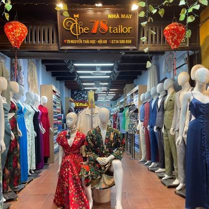 Clothes made at The 78 Tailor, photo by a customer (Martha B)