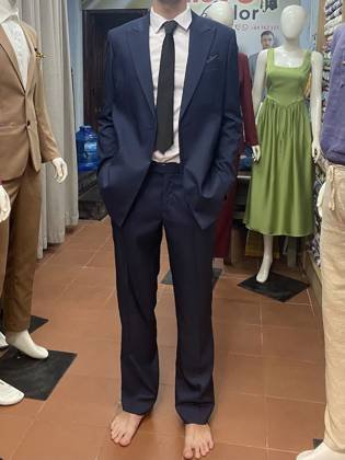 Clothes made at The 78 Tailor, photo by a customer (Jonas S)