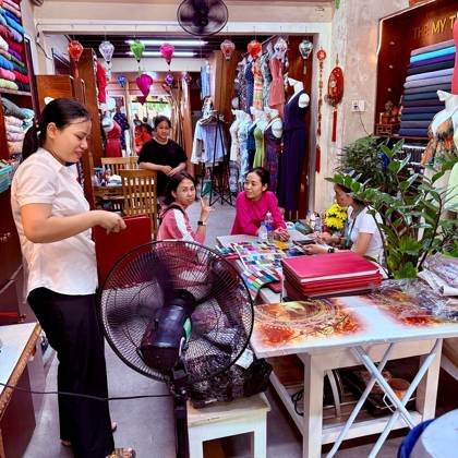 Clothes made at The My Tailor, photo by a customer (Baskaran N)