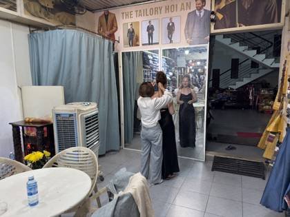 Clothes made at The Tailory, photo by a customer (Jan Dander)