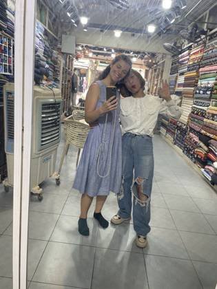 Clothes made at The Tailory, photo by a customer (Sara Gargano)