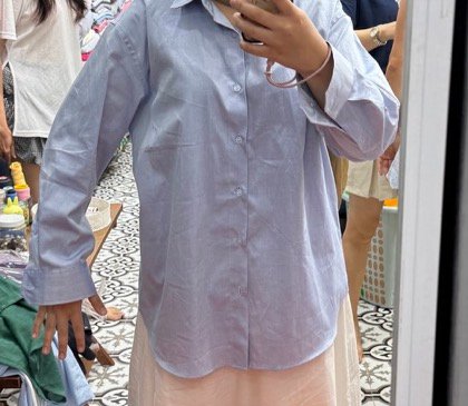 Clothes made at Thien Thi Tailor, photo by a customer (Iram)