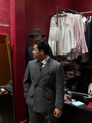 Clothes made at Tiệm may Đỏ, photo by a customer (Nhung Nguyễn)