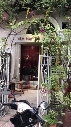 Clothes made at Tiệm may Đỏ, photo by a customer (Iris Phung)