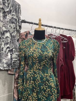 Clothes made at Tiệm May Kim Cương, photo by a customer (Kim Thư Nguyễn)