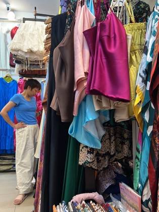 Clothes made at Tơ Tằm Việt Tailor, photo by a customer (Esther Luz Corpuz)