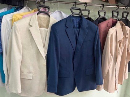Clothes made at Tre Tailor, photo by a customer (Jose Andres Santana)