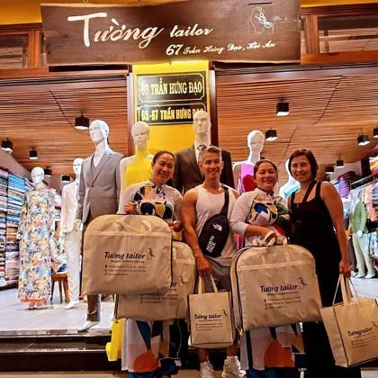Clothes made at Tuong Tailor, photo by a customer (pngocduong1)