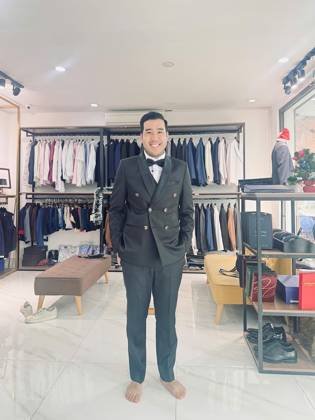 Clothes made at Tuxedo, photo by a customer (Mark Tran)