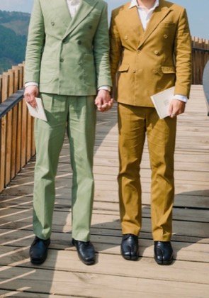 Clothes made at Tuyển Tailor, photo by a customer (Ville Väisänen)