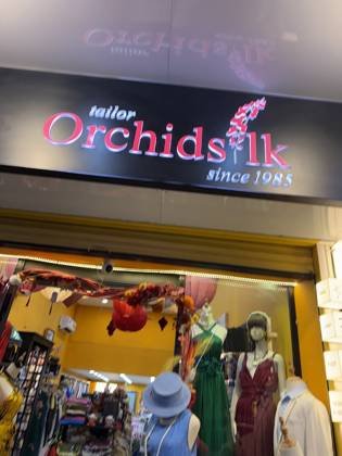 Clothes made at TuyetLan Orchids Tailor, photo by a customer (Helen L)