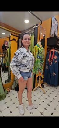 Clothes made at TuyetLan Orchids Tailor, photo by a customer (Linda K.)