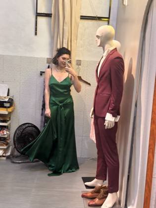Clothes made at Van’s Custom Tailor, photo by a customer (Zoë Felix)