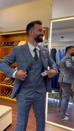 Clothes made at Veston Ken, photo by a customer (Yuval Argoetti)