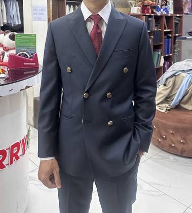 Clothes made at VestonDep, photo by a customer (Nguyen Ngo Sy)