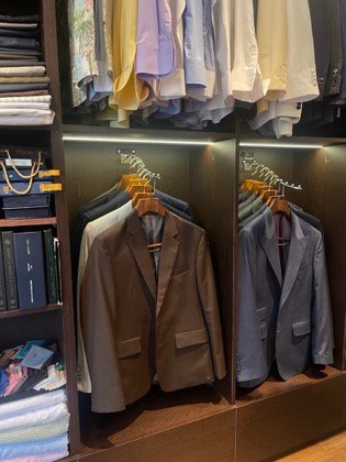 Clothes made at Viet Thanh Silk, photo by a customer (Agnes)