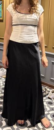 Clothes made at VN Silk Tailor, photo by a customer (Tonje Næss)