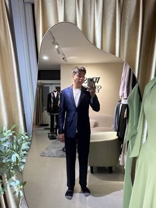 Clothes made at WAS Concept Tailor & Veston, photo by a customer (Collin T)