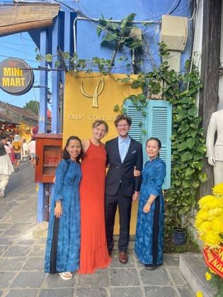 Clothes made at Yaly Couture Exclusive, photo by a customer (Parker McClard)