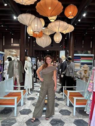 Clothes made at Yaly Couture Exclusive, photo by a customer (Ania Opoka)