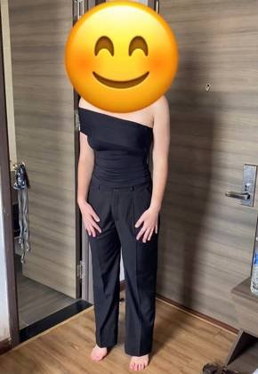 Clothes made at ZoZo Tailors, photo by a customer (Sylvie W)