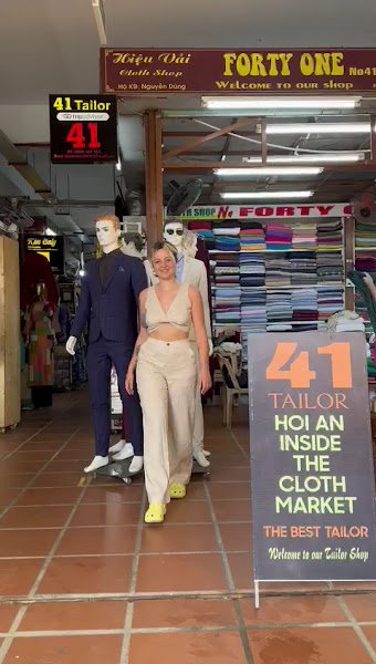 41 Tailor Hoi An Cloth Market, tailor for dresses and tops in Hoi An — photo 5 of 6