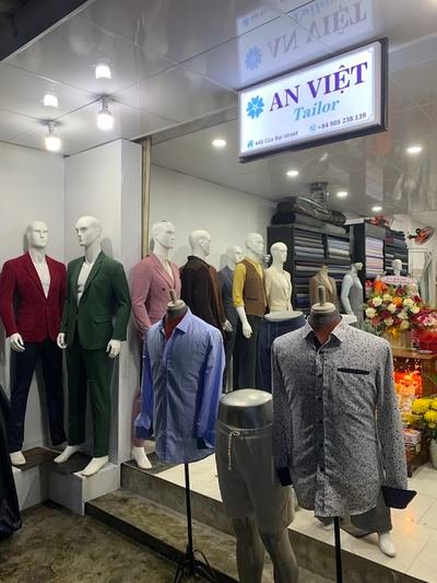 An Viet Custom Tailor — suits under $150 in Hoi An