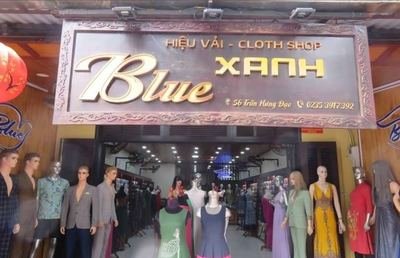 Blue Ms. Tam Tam, tailor in Hoi An