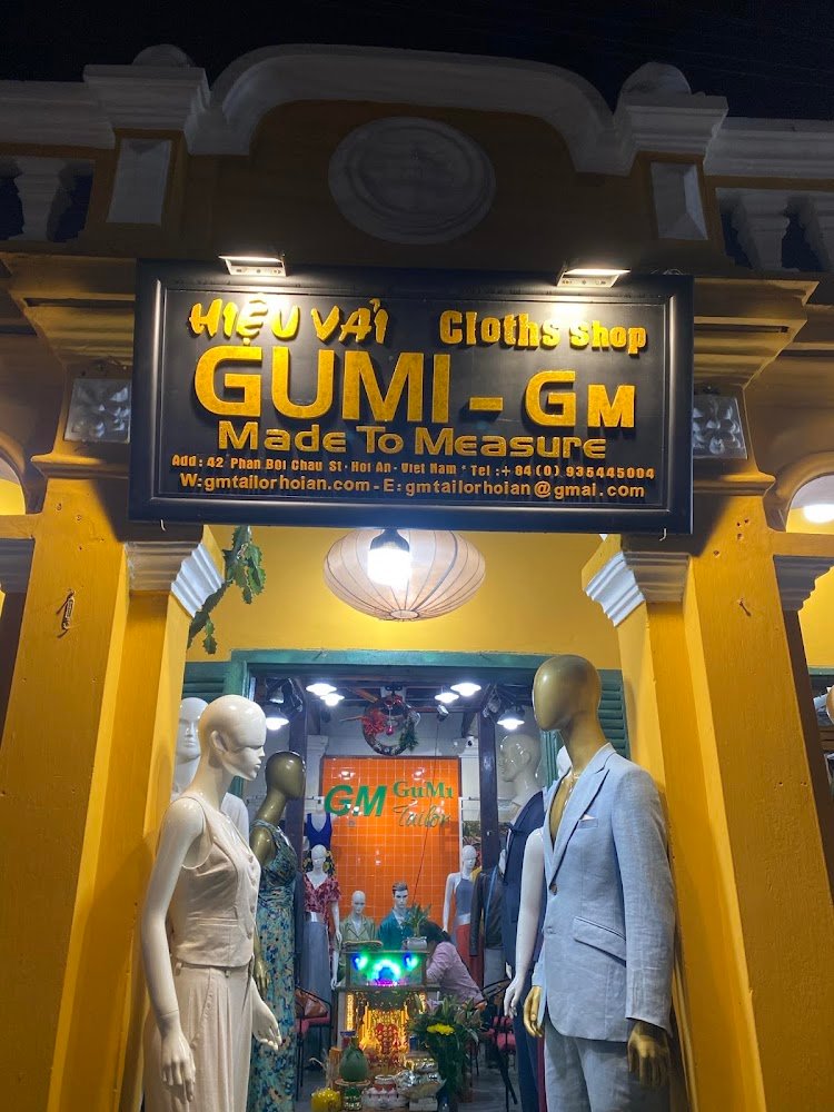 Gumi GM Tailor, tailor for ao dai and traditional Vietnamese tunics in Hoi An — photo 1 of 6