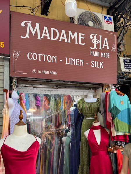 Madame Ha Handmade, tailor for dresses and silk in Hanoi — photo 2 of 6