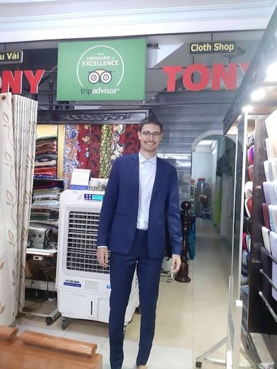 Tony The Tailor — suits under $150 in Hoi An